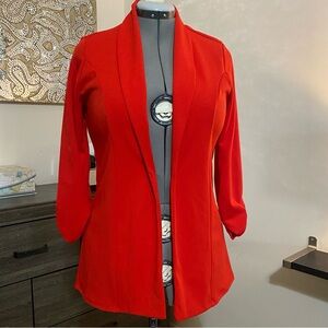 Charlotte Russe Red Blazer
